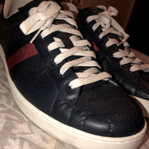 REAL Authentic GUCCI Perfect condition !! Size 13 only worn a few time ! - Picture 2 of 7